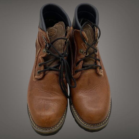 Men\'s Size 10 DICKIES DW6013 Heritage Brown Leather Casual Lace Up Boots main image 12